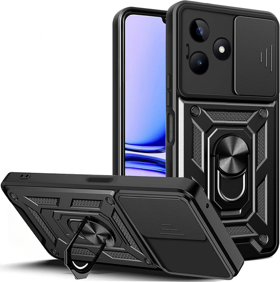 Telefontok a Realme Note 50, CamShield Slide, fekete