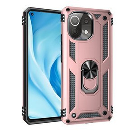 Páncélozott telefontok a Xiaomi Mi 11 Lite / Mi 11 Lite 5G / 11 Lite 5G NE, Nox Case Ring, rózsaszín rose gold