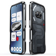 Teletok LUPHIE Nothing Phone 2a / 2a Plus-hoz, Armor Bumper, fekete
