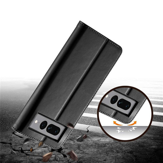 Pattintható tok a Google Pixel 7 Pro 5G, LC.IMEEKE, fekete