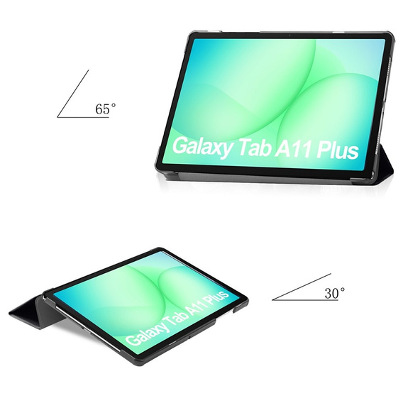 Smartcase nyomtatott mintával Samsung Galaxy Tab A11+/A9+ készülékekhez