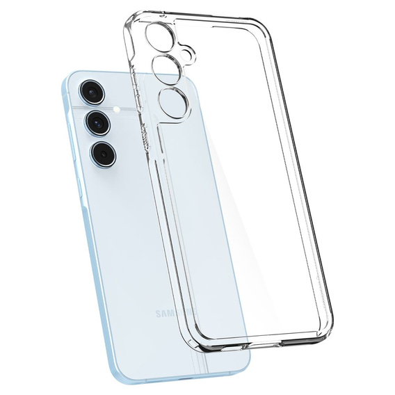 A Spigen tok Samsung Galaxy A55 5G, Ultra Hybrid, átlátszó + 9H edzett üveg