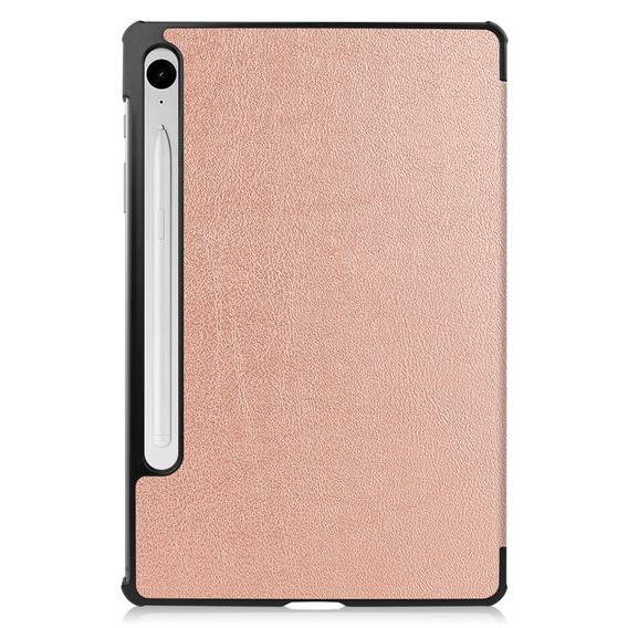 tok Samsung Galaxy Tab S9 FE-hoz, háromrétegű, rózsaszín rose gold