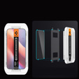 Spigen edzett üveg iPhone 17 / 17 Pro / 16 Pro készülékhez, Glas.TR EZ Fit (2 db)