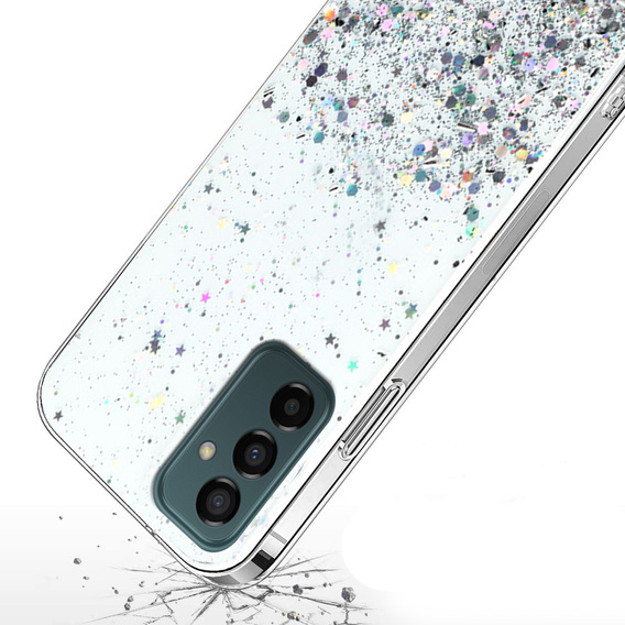 Telefontok a Samsung Galaxy M23 5G / M13, Glittery, átlátszó