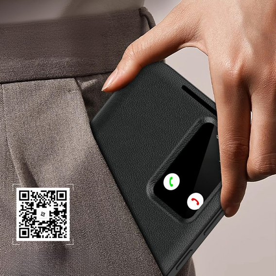Flip tok Samsung Galaxy A56 5G, Smart View Wallet, fekete