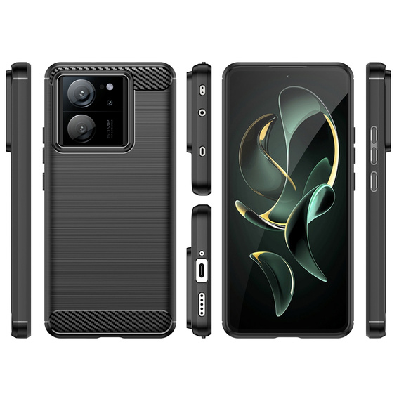 Telefontok a Xiaomi 13T / 13T Pro, Carbon, fekete
