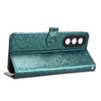 Flap tok OnePlus Nord 5, Wallet Rhombus, zöld