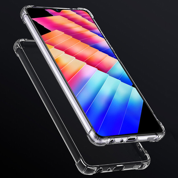 Telefontok a Infinix Hot 30 4G, Dropproof, átlátszó