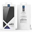 Dux Ducis tok iPhone 17-hez, Skin X Pro, patenttal, MagSafe-hoz, fekete