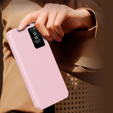 Flip tok Samsung Galaxy A55 5G, Smart View Wallet, rózsaszín