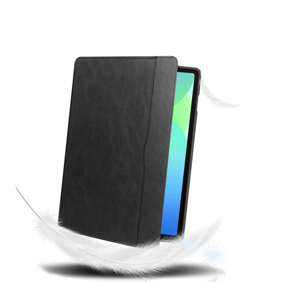 Tok Lenovo Tab M11, Business Card and Pen Slotl, fekete