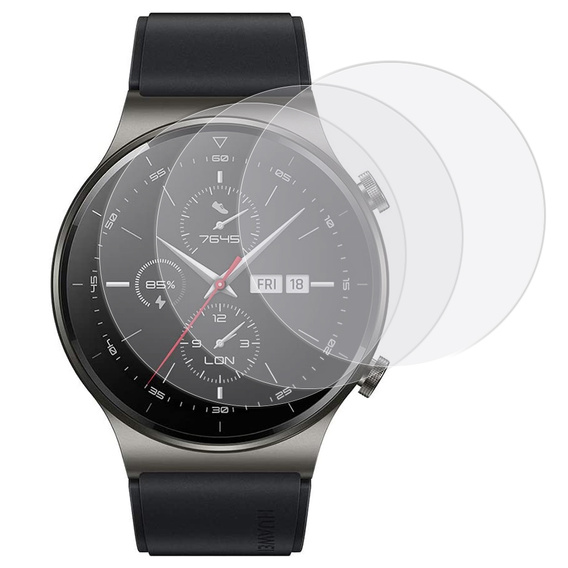 3x ERBORD hidrogél fólia Huawei Watch GT 2 Pro