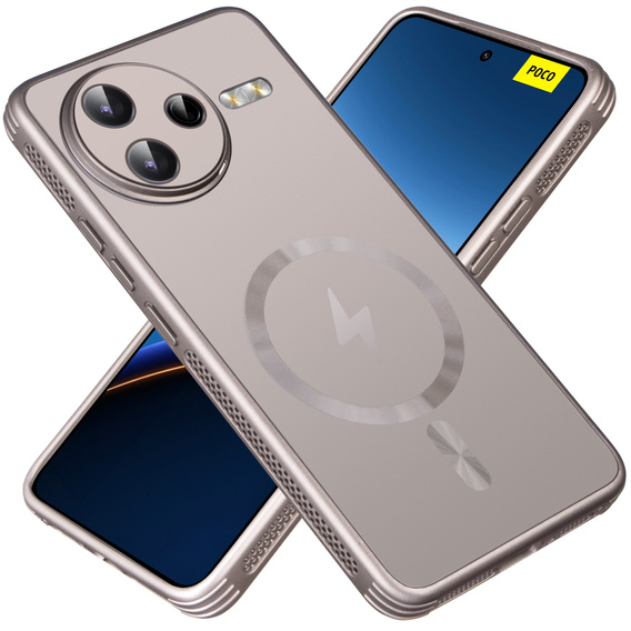 Tok Xiaomi Poco F7 Pro készülékhez, MagSafe, titánium arany