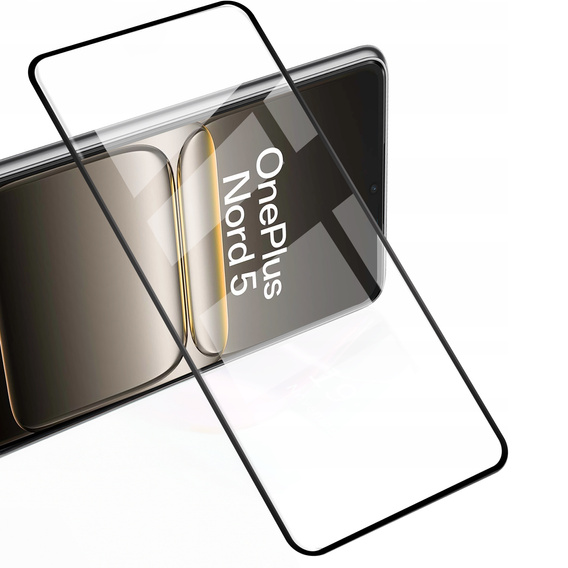 2x edzett üveg ERBORD 3D a OnePlus Nord 5 teljes képernyő
