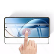 3D edzett üveg Realme 12 Pro 5G / 12 Pro+ 5G készülékhez, fekete