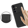 Telefontok a Samsung Galaxy S24, ERBORD CamProtect Slide Camera, fekete