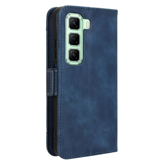 Pattintható tok a Infinix Hot 50 4G, Card Slot, sötétkék