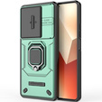 Telefontok a Xiaomi Redmi Note 13 5G, KickStand Camera Lens, zöld