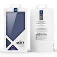 Dux Ducis Telefontok a Samsung Galaxy S25 Ultra, Skin X Pro, MagSafe, sötétkék