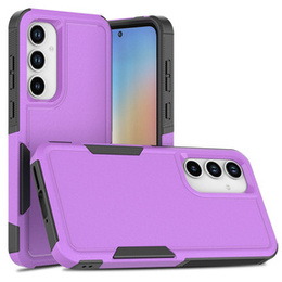 Páncélozott tok Samsung Galaxy A55 5G, Dual Shockproof, lila