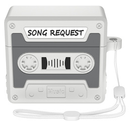 Retro szilikon kazettás tok Apple AirPods Pro 3 készülékhez