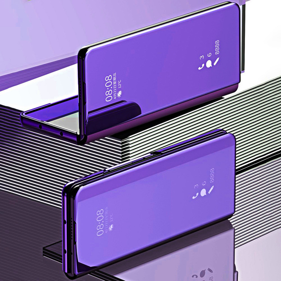 Telefontok a Samsung Galaxy Z Fold3 5G, Clear View, lila