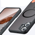 Tok CMF Nothing Phone 2 Pro-hoz, MagSafe, ERBORD Matt Case, fekete