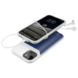 6500mAh akkumulátor tok iPhone 13, kék