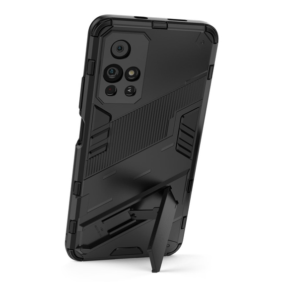 Tok Xiaomi Poco M4 Pro 5G / Note 11S 5G, Military kickstand, kék