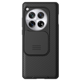 Tok OnePlus 12 5G, páncélozott Nillkin, CamShield Pro, fekete