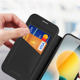 Dux Ducis tok iPhone Air, Skin X Pro, pánttal, MagSafe-hoz, fekete