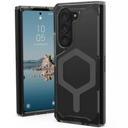 Urban Armor Gear Telefontok a Galaxy Z Fold 5 5G, Plyo MagSafe, átlátszó / szürke