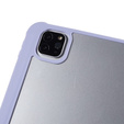 Tok iPad Pro 11 2022 / 2021 / 2020 / 2018, Smartcase Hybrid, tolltartó résszel, lila