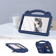 Gyermek tok Samsung Galaxy Tab A7 Lite 8.7 T220/T225, Cute Patterns, állvánnyal, sötétkék