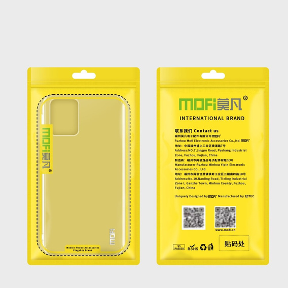 MOFI tok az Motorola Moto G73 5G, vékony, átlátszó