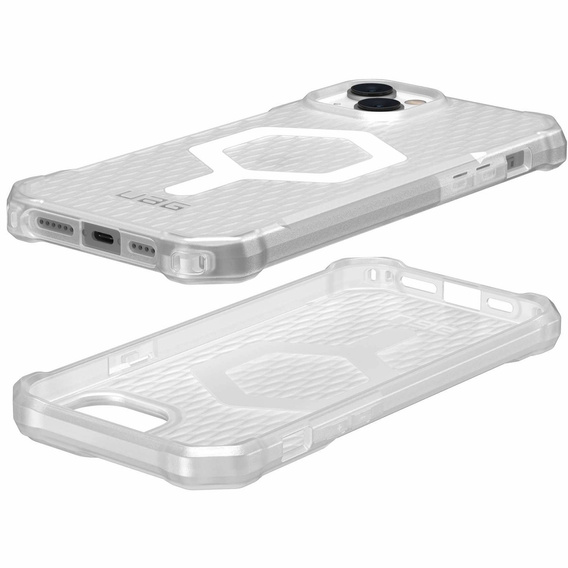 Urban Armor Gear Telefontok a iPhone 14 Plus, Essential Armor MagSafe, átlátszó