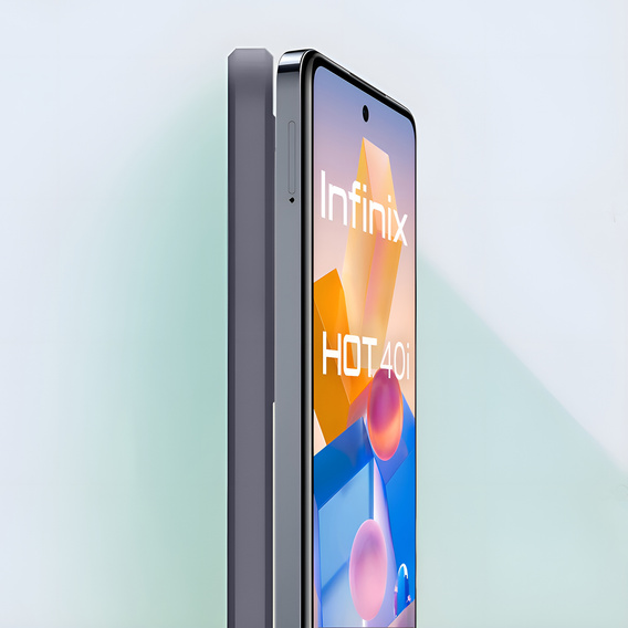 Telefontok a Infinix Hot 40i, Silicone Lite, levendula