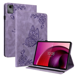 Tok Lenovo Tab M11, Butterfly, lila