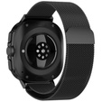 Milánói karkötő szíj a Samsung Galaxy Watch Ultra 47mm (2025 / 2024), Fekete