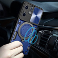 Páncélozott tok Infinix Hot 40i, CamShield Slide, kék