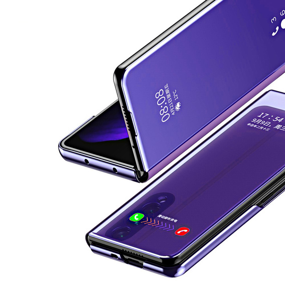 Telefontok a Samsung Galaxy Z Fold3 5G, Clear View, lila