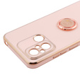 Telefontok a Xiaomi Redmi 12C, Electro Ring, rózsaszín rose gold