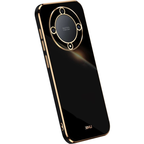Tojás Honor Magic 5 Lite, Glamour CamShield, fekete