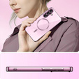Tok Samsung Galaxy A56-hoz, Electro MagSafe, rózsaszín rose gold + üveg a képernyőhöz