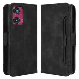 Pattintható tok a Motorola Edge 50 Fusion 5G, Card Slot, fekete