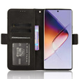 Pattintható tok a Infinix Note 40 Pro Plus, Card Slot, fekete