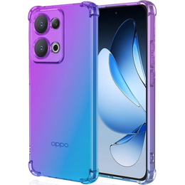 Tok Oppo Reno 13, Gradient Dropproof, Lila / kék