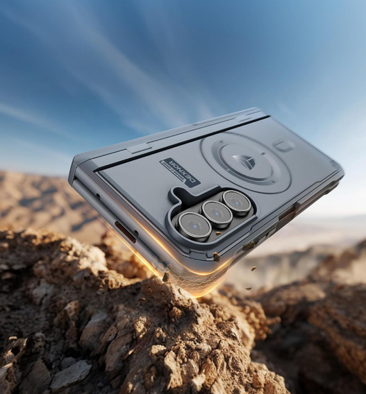 Dexnor Mágneses páncélozott tok kettős alappal Samsung Galaxy Z Fold7-hez