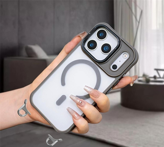 Tartóval és levehető nyakpánttal ellátott tok, MagSafe-hez, iPhone 17 Pro Max-hoz